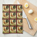 Recherche de coq cuisine linges Coloré