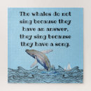 Recherche de baleine puzzles Mer