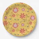 Recherche de fleurs assiettes Jaune