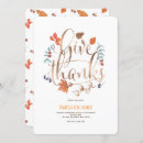 Recherche de simple thanksgiving invitations Action de grâce
