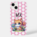 Recherche de chibis mignons iphone coques Chaton