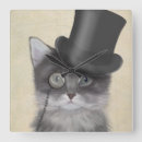 Recherche de décor steampunk horloges Chats mignons