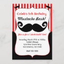 Recherche de de partie de moustache invitations Garçons