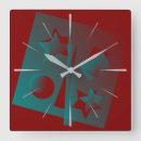Recherche de tordue horloges Abstrait