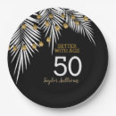 Recherche de black and gold paper assiettes Fête d'anniversaire