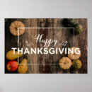 Recherche de thanksgiving posters Rustique