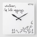 Recherche de late horloges Funny