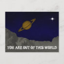 Recherche de planète saturne cartes postales Science