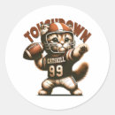 Suche nach touchdown aufkleber Fußballspieler