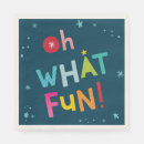 Recherche de typographie serviettes Noël