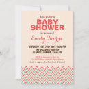 Recherche de de chevron baby shower invitations Zigzag