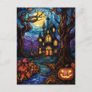 Suche nach gruseliges haus postkarten Vollmond