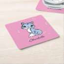 Suche nach blaue katze untersetzer Rosa