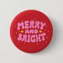 Recherche de joyeux noël lumineux badges Typographie festive