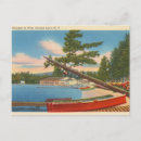 Recherche de canot cartes postales Lac