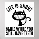 Suche nach das leben ist zu kurz poster Katze