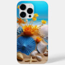 Recherche de bord la mer iphone coques Bleu