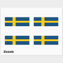 Recherche de drapeau scandinave autocollants Swedisflag