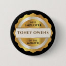 Recherche de employé du mois badges Entreprise