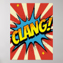 Recherche de poster pop art Bande dessinée
