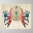 Suche nach kokopelli poster Amerikanische ureinwohner