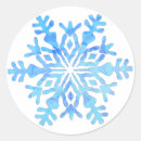 Recherche de flocons neige autocollants Bleu