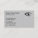 Recherche de vision cartes visite Oeil