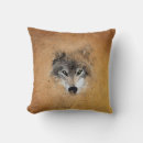 Recherche de loup gris coussins Animal sauvage
