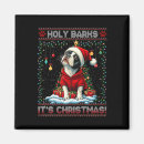 Recherche de noël de terrier magnets Xmas