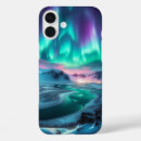 Recherche de aurora borealis iphone coques Neige