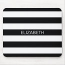 Suche nach schwarze streifen mousepads Monogramm