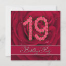 Recherche de 19 ans invitations Fête