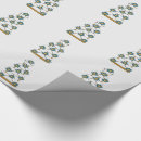 Recherche de or et blanc papier cadeau Newly weds