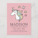 Recherche de mignonne licorne vœux cartes Arc en ciel