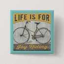 Recherche de vélo badges Équitation de bicyclette