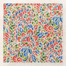 Recherche de batik dessous de verres Feuille