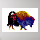 Suche nach amerikanischer bison poster Büffel