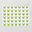 Recherche de alien vert cartes postales Mignon
