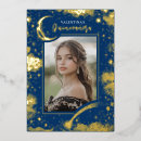 Recherche de lune et étoiles invitations Quinceanera