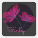 Recherche de rose fluorescent autocollants Fleurs