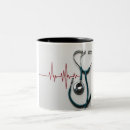 Recherche de rythme tasses Stéthoscope