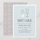Recherche de bouteille de champagne invitations Sip and see