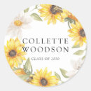 Recherche de floral graduation autocollants Élégant