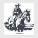 Recherche de wild west autocollants Cheval