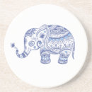 Suche nach blauer elefant untersetzer Weiß