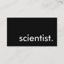 Recherche de scientifiques cartes visite Graphique