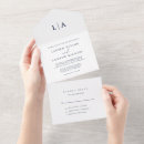 Recherche de blanc bleu marine invitations Minimaliste