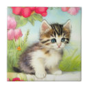Recherche de chatons carreaux Peinture de chat