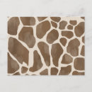 Recherche de motif girafe cartes postales Afrique