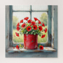 Suche nach rote mohnblumen puzzle Vintage